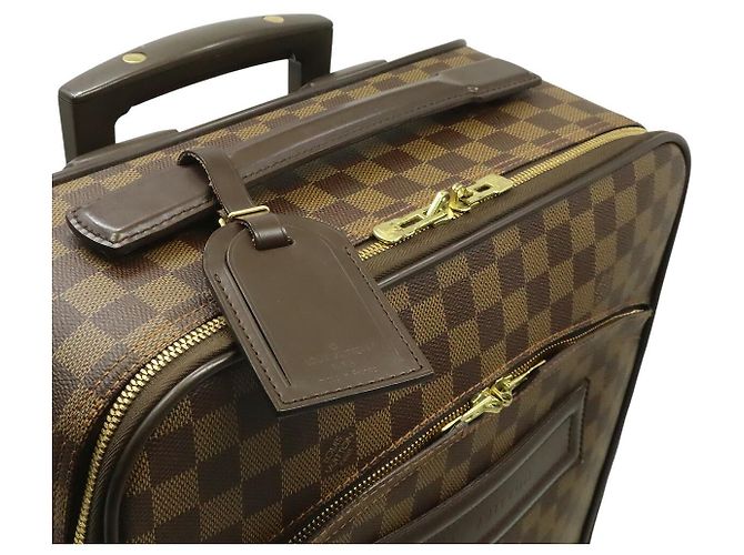 Borsa trolley Louis Vuitton Damier Pegase 45 Marrone - vista 7