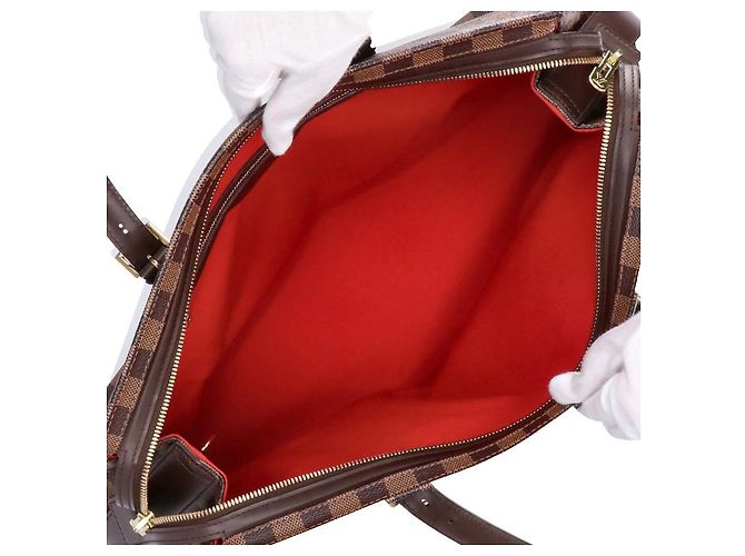 Borsa a Spalla Chelsea Damier Louis Vuitton Marrone - vista 2