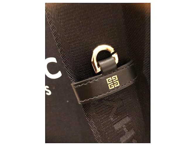 Borsa Givenchy G-Tote Media Nera in Cotone Nero - vista 11