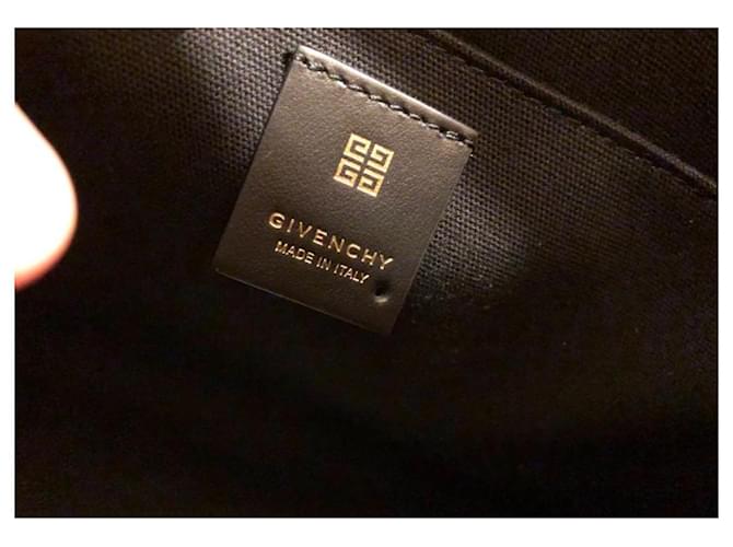 Borsa Givenchy G-Tote Media Nera in Cotone Nero - vista 19