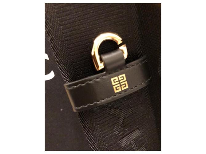 Borsa Givenchy G-Tote Media Nera in Cotone Nero - vista 8