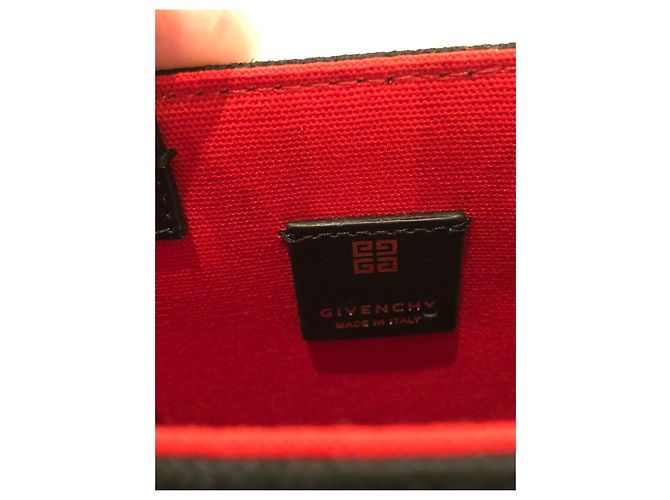 Givenchy G-Tote Mini Verticale Nero Cotone - vista 11