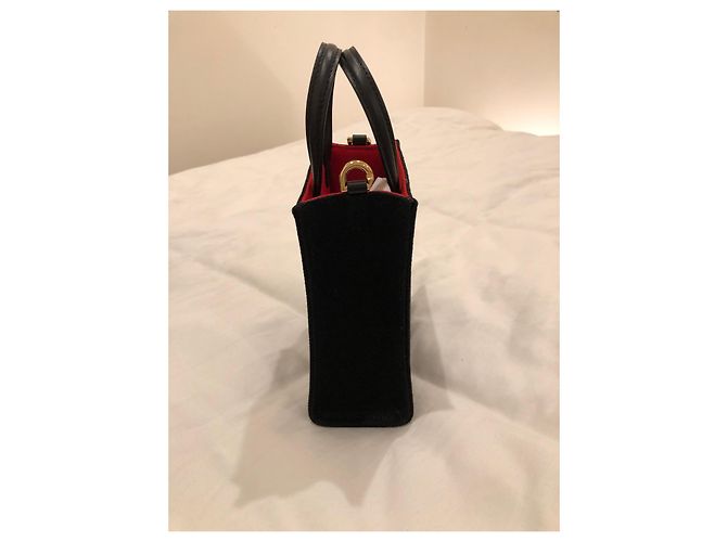 Givenchy G-Tote Mini Verticale Nero Cotone - vista 13