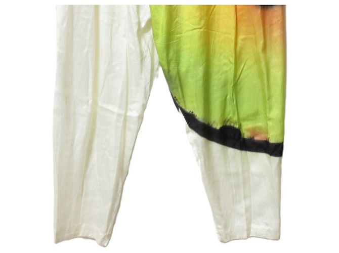 Calças cropped com padrão abstrato ISSEY MIYAKE - vista 5