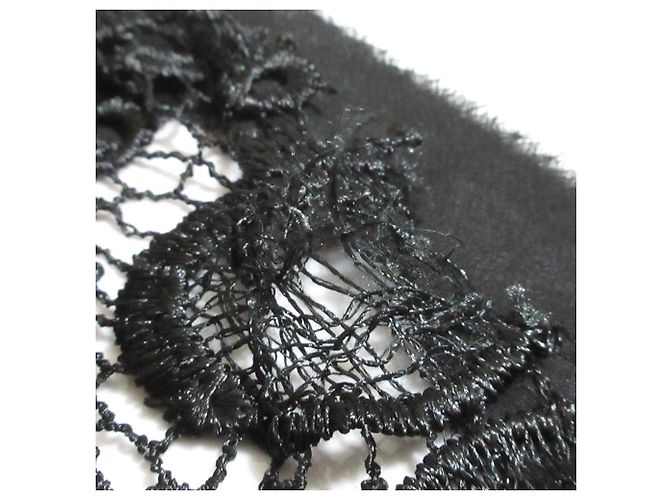 Autre Marque Spitzenkleid PAOLA FRANI Schwarz - Ansicht 18