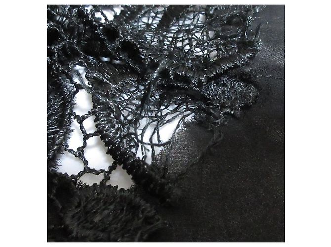Autre Marque Spitzenkleid PAOLA FRANI Schwarz - Ansicht 20