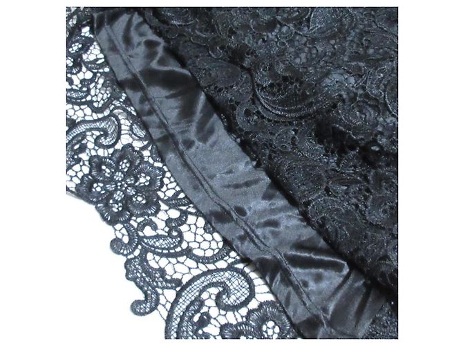 Autre Marque Spitzenkleid PAOLA FRANI Schwarz - Ansicht 7