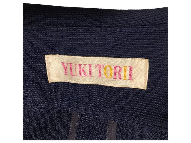 Autre Marque Set Vestito e Giacca YUKI TORII Blu Blu navy - vista 12