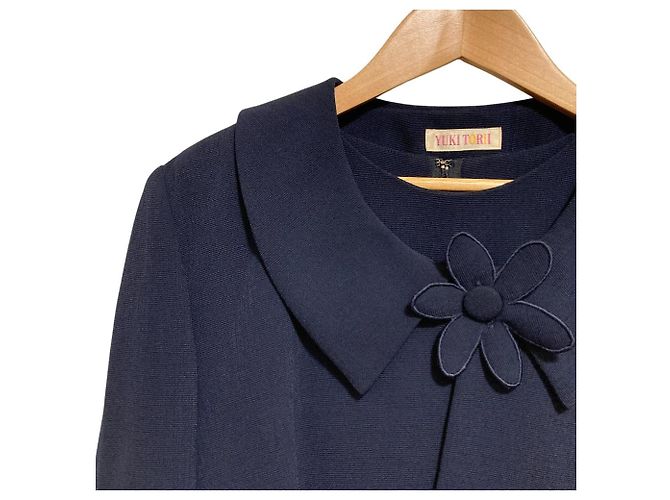 Autre Marque Set Vestito e Giacca YUKI TORII Blu Blu navy - vista 3