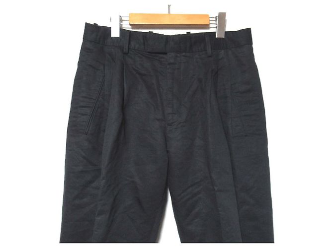 Pantaloni in lino e cotone a 3 pieghe Paul Smith - vista 3