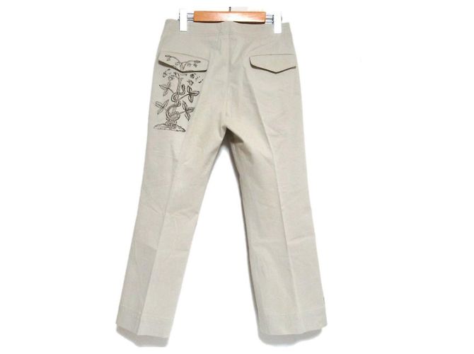 Jil Sander BIZARRE CARNATION Print Stretch Trousers - view 2