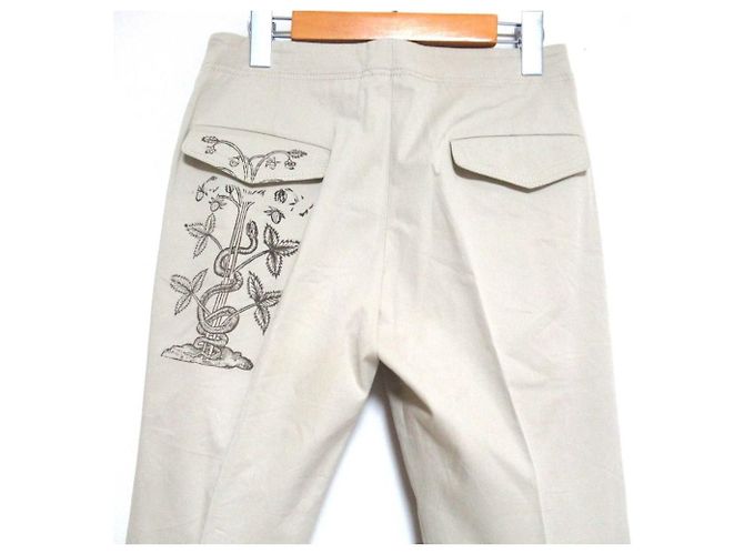 Jil Sander BIZARRE CARNATION Print Stretch Trousers - view 4