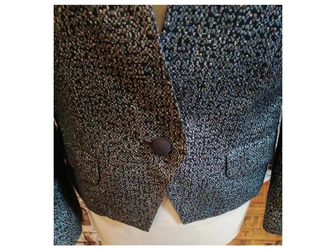 Zadig & Voltaire metallischer holografischer Blazer - Ansicht 5