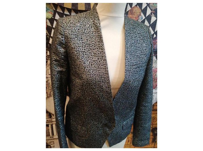 Zadig & Voltaire metallischer holografischer Blazer - Ansicht 6