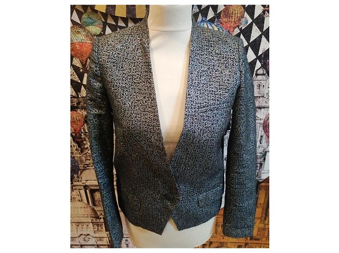 Zadig & Voltaire metallischer holografischer Blazer - Ansicht 8