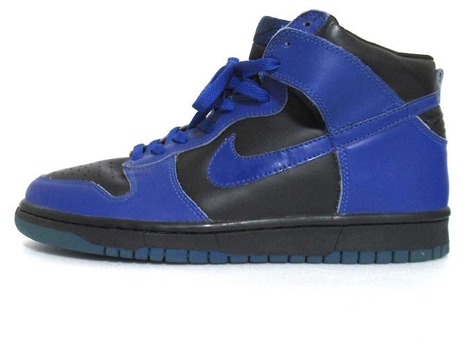 Autre Marque Nike DUNK HIGH Sneaker Schwarz Blau - Ansicht 2