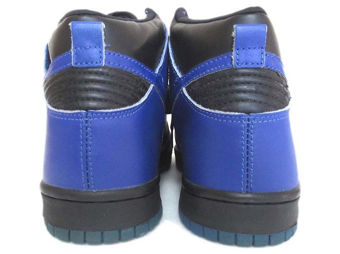 Autre Marque Nike DUNK HIGH Sneaker Schwarz Blau - Ansicht 3