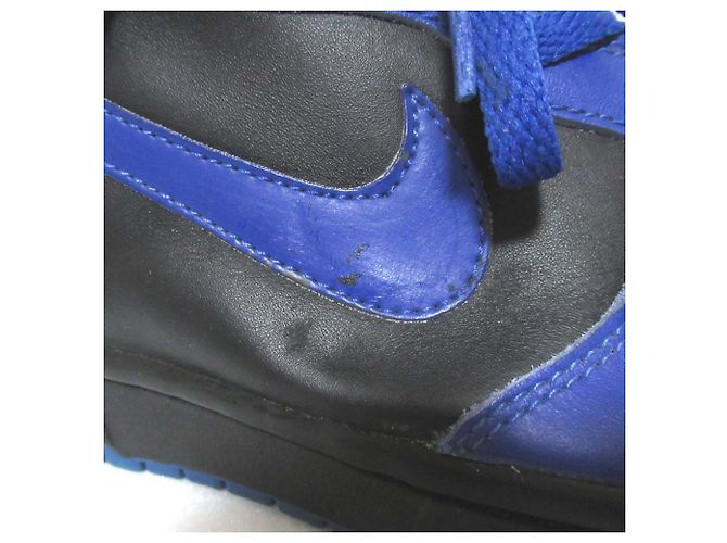 Autre Marque Nike DUNK HIGH Sneaker Schwarz Blau - Ansicht 5