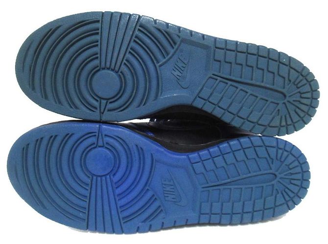 Autre Marque Nike DUNK HIGH Sneaker Schwarz Blau - Ansicht 9