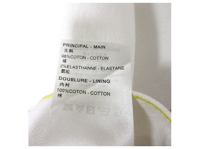 Pantalones de mezclilla skinny Louis Vuitton Blanco - vista 10