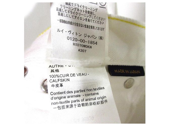 Pantalones de mezclilla skinny Louis Vuitton Blanco - vista 8