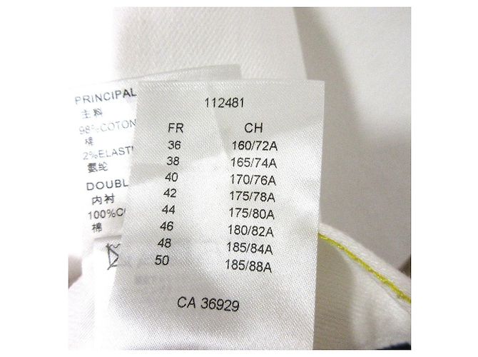 Pantalones de mezclilla skinny Louis Vuitton Blanco - vista 9