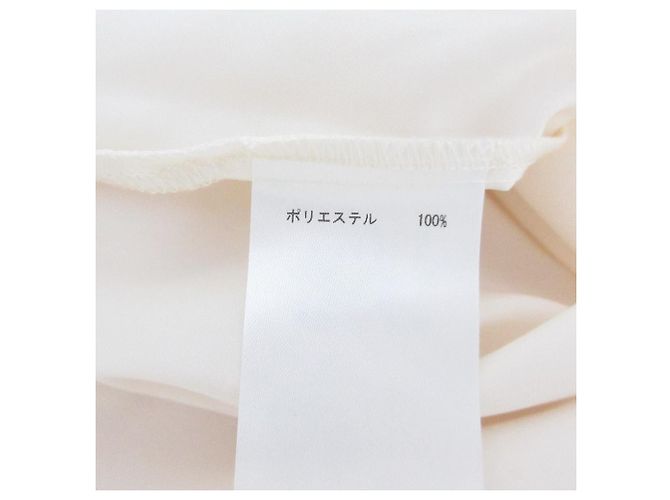 Autre Marque Vestido Caftán de Seda GRACE CONTINENTAL Beige - vista 10