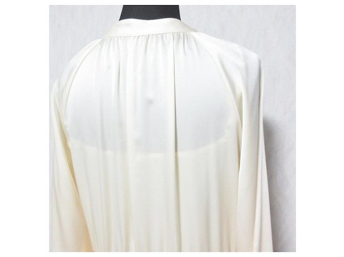 Autre Marque Vestido Caftán de Seda GRACE CONTINENTAL Beige - vista 6
