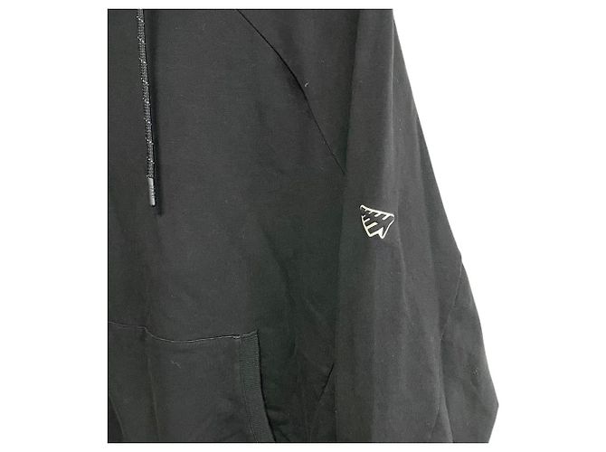 Autre Marque Sudadera con capucha PLANES PAPER Negro - vista 3