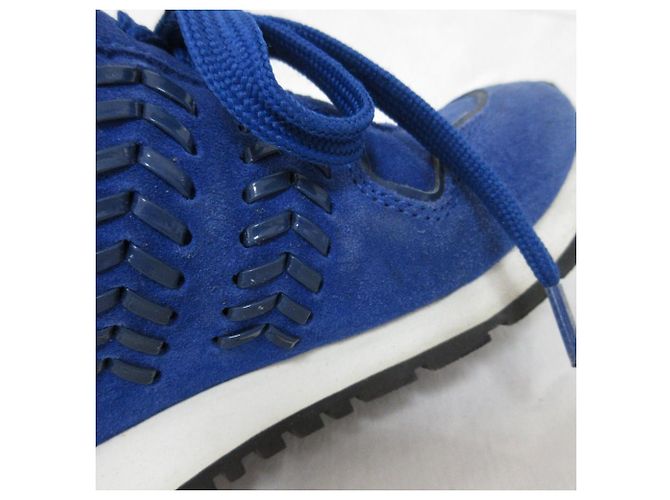 Tod's Wildleder-Sneaker Blau - Ansicht 11