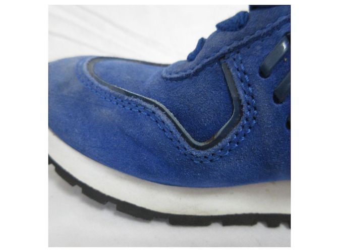 Tod's Wildleder-Sneaker Blau - Ansicht 17