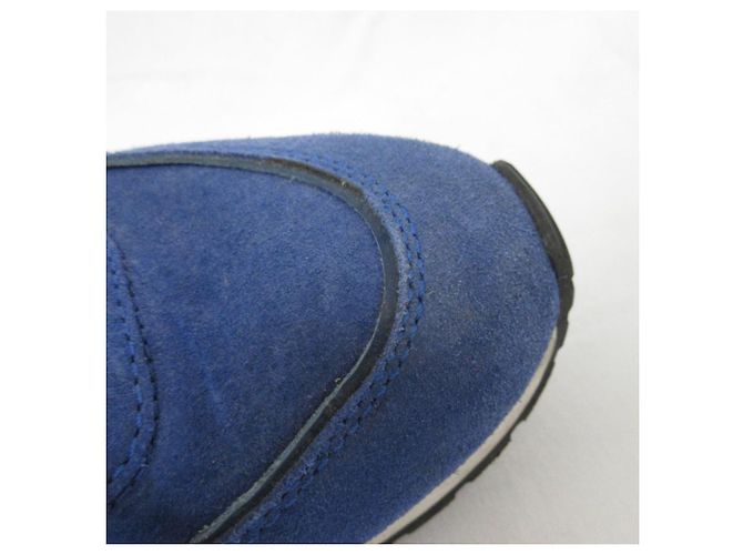 Tod's Wildleder-Sneaker Blau - Ansicht 19
