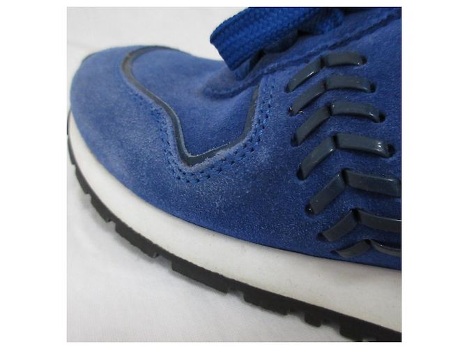 Tod's Wildleder-Sneaker Blau - Ansicht 20