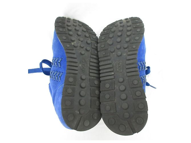 Tod's Wildleder-Sneaker Blau - Ansicht 7