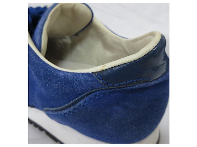 Tod's Wildleder-Sneaker Blau - Ansicht 9