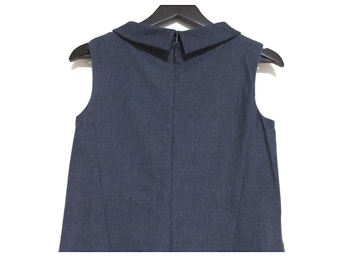 Autre Marque Rene Basic Kleid Blau Marineblau - Ansicht 4