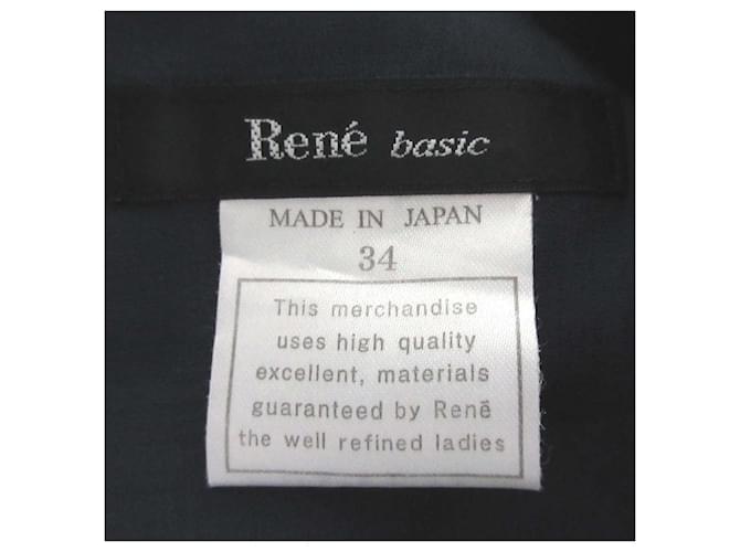 Autre Marque Rene Basic Kleid Blau Marineblau - Ansicht 6