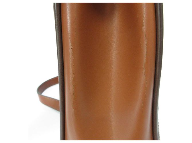 Autre Marque Borsa 2 in 1 in pelle ricamata Essentiel Antwerp Marrone - vista 10