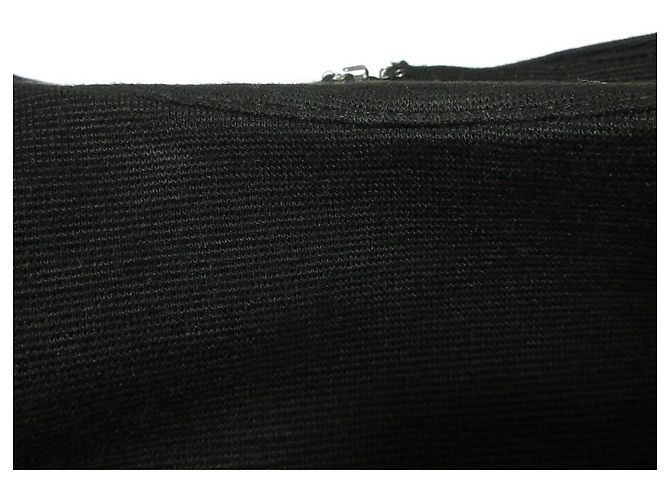 Autre Marque Tiara 23SS Wollmischung Kleid Schwarz - Ansicht 11