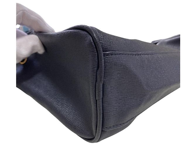 Borsa a spalla con ricamo logo Roberta di Camerino - vista 10