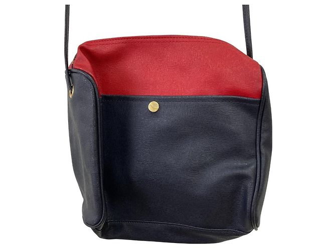 Borsa a spalla con ricamo logo Roberta di Camerino - vista 3