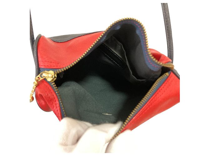 Borsa a spalla con ricamo logo Roberta di Camerino - vista 7