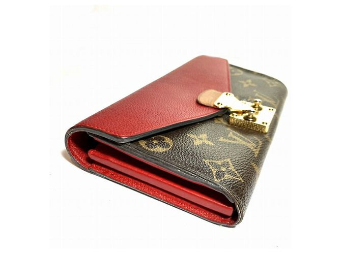 Portafoglio Lungo Pallas Monogram Louis Vuitton Fuschia - vista 9