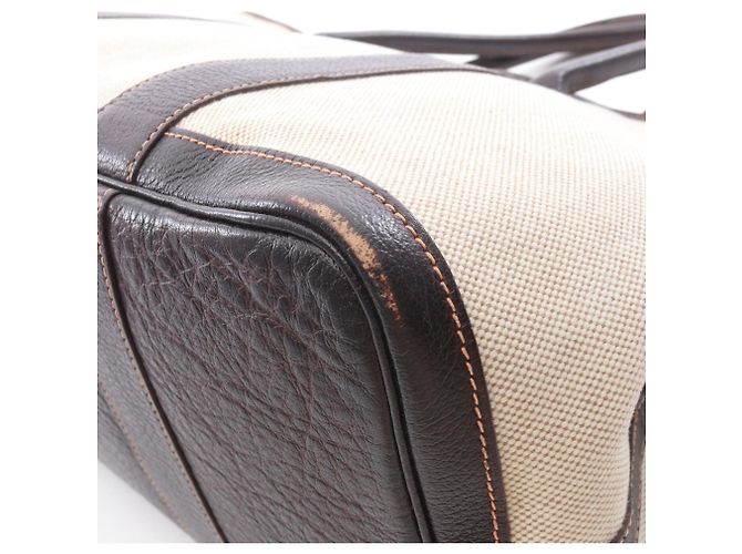 Borsa Tote PM Garden Party di Hermès Marrone Crudo - vista 7
