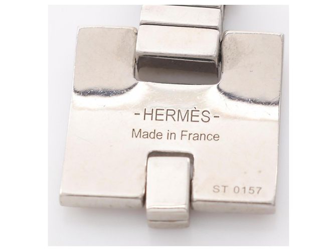 Collana Eileen Hermès Argento Rosso - vista 5