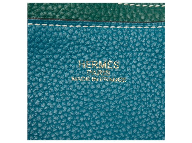 Hermès Blu Clémence Double Sens 45 - vista 5