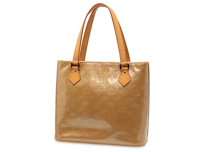 Louis Vuitton Beige Monogram Vernis Houston - vista 2