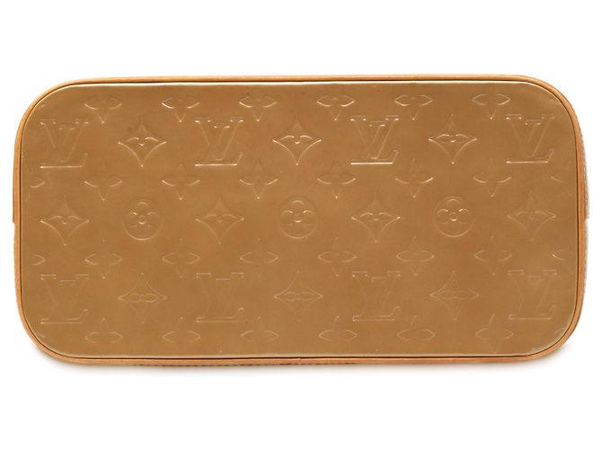 Louis Vuitton Beige Monogram Vernis Houston - vista 3
