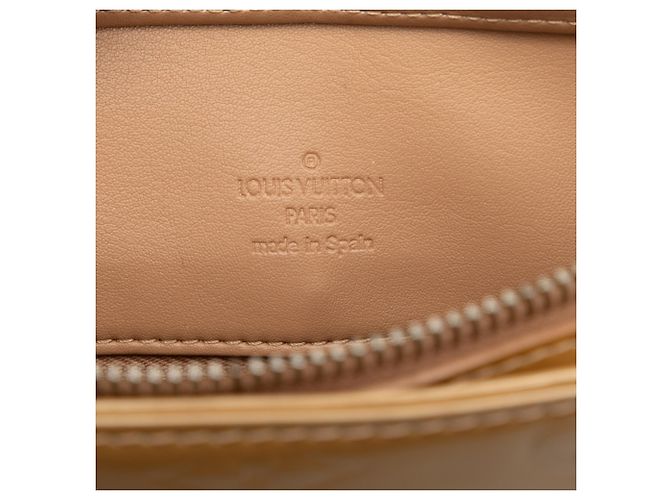 Louis Vuitton Beige Monogram Vernis Houston - vista 5