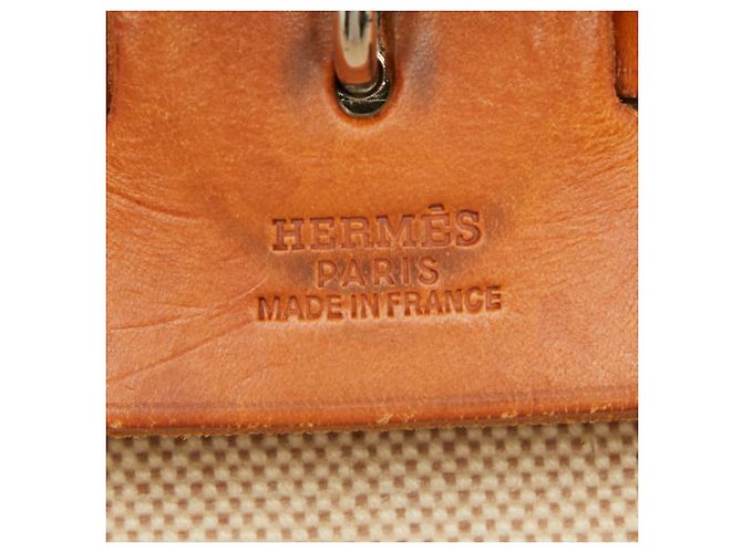 Borsa a Spalla Hermès Airbag Ad MM Marrone Beige - vista 11
